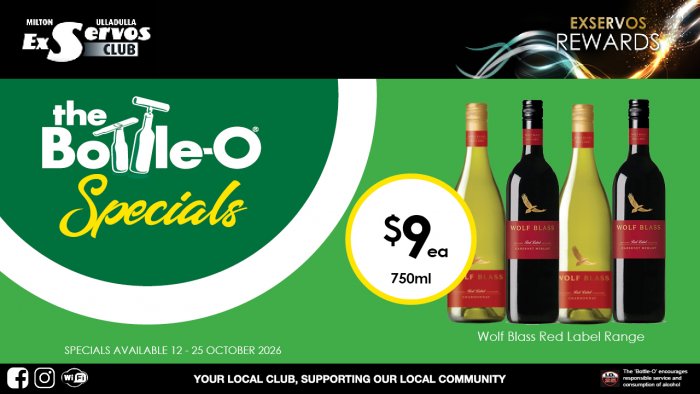 Wolf Blass Red Label Range