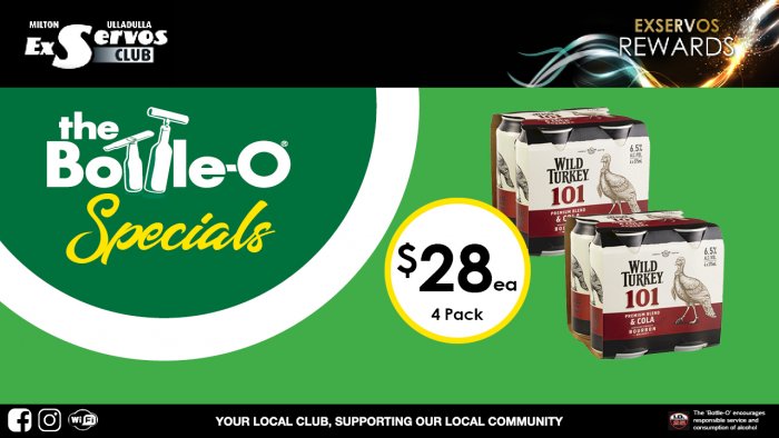 Wild Turkey 101 & Cola