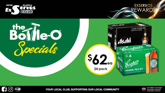 Asahi Super Dry or Coopers Pale Ale