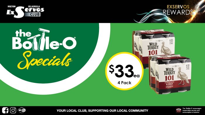 Wild Turkey 101 & Cola