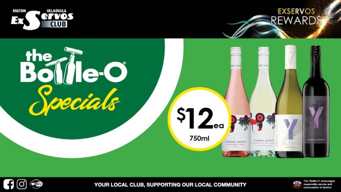 Upside Down or Yalumba Y Ranges