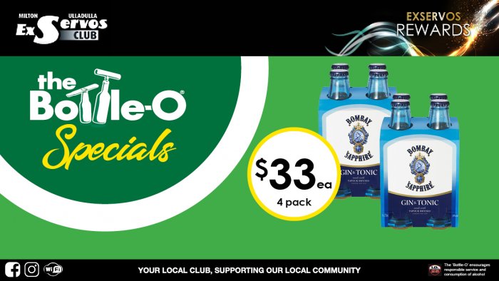 Bombay Sapphire Gin & Tonic