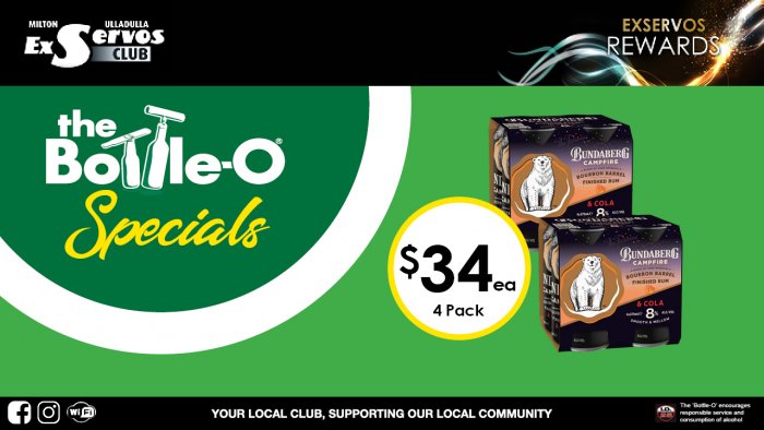 Bundaberg Campfire Bourbon Rum & Cola