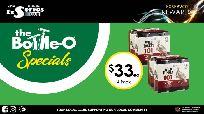 Wild Turkey 101 & Cola