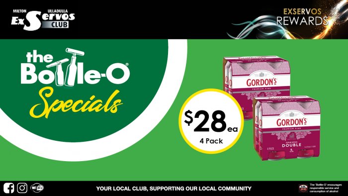 Gordon’s Pink Gin Double & Soda