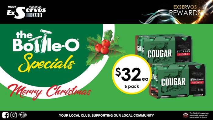 Cougar Bourbon & Cola