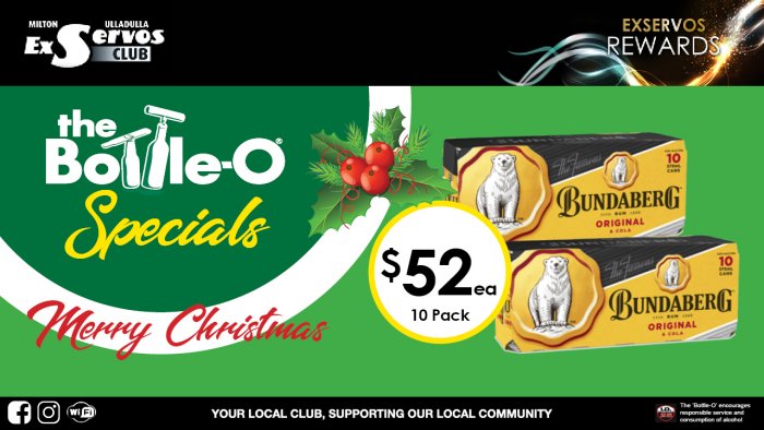 Bundaberg Rum & Cola