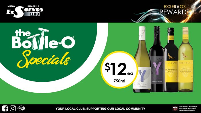 Yalumba Y or Wolf Blass  Yellow Label Range