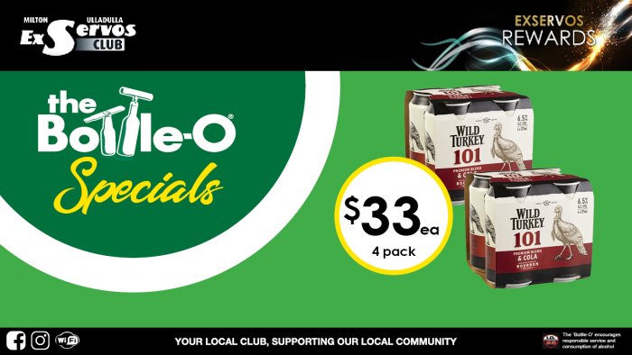 Wild Turkey 101 & Cola