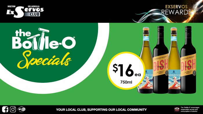 De Bortoli KV Prosecco or  Pepper Jack Dish Shiraz