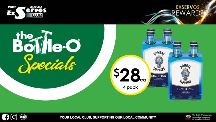 Bombay Sapphire Gin & Tonic