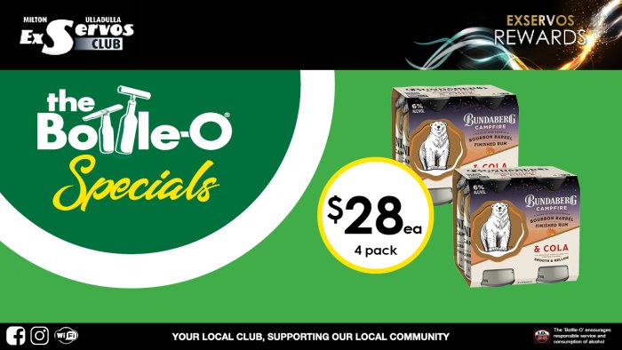 Bundaberg Campfire  Bourbon Rum & Cola