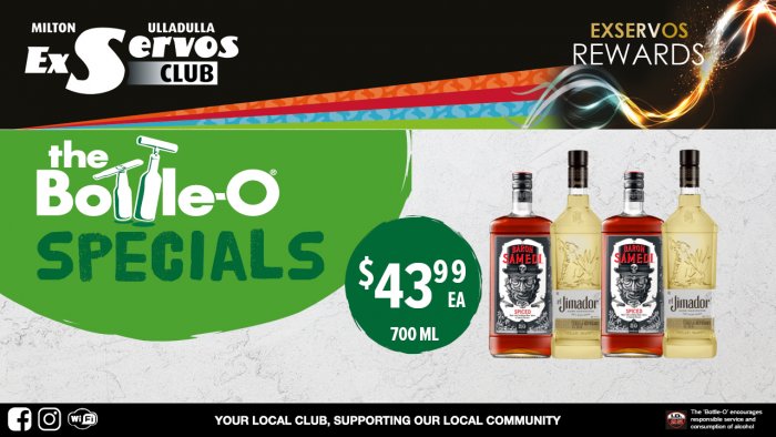 Baron Samedi Spiced Rum or El Jimador Tequila