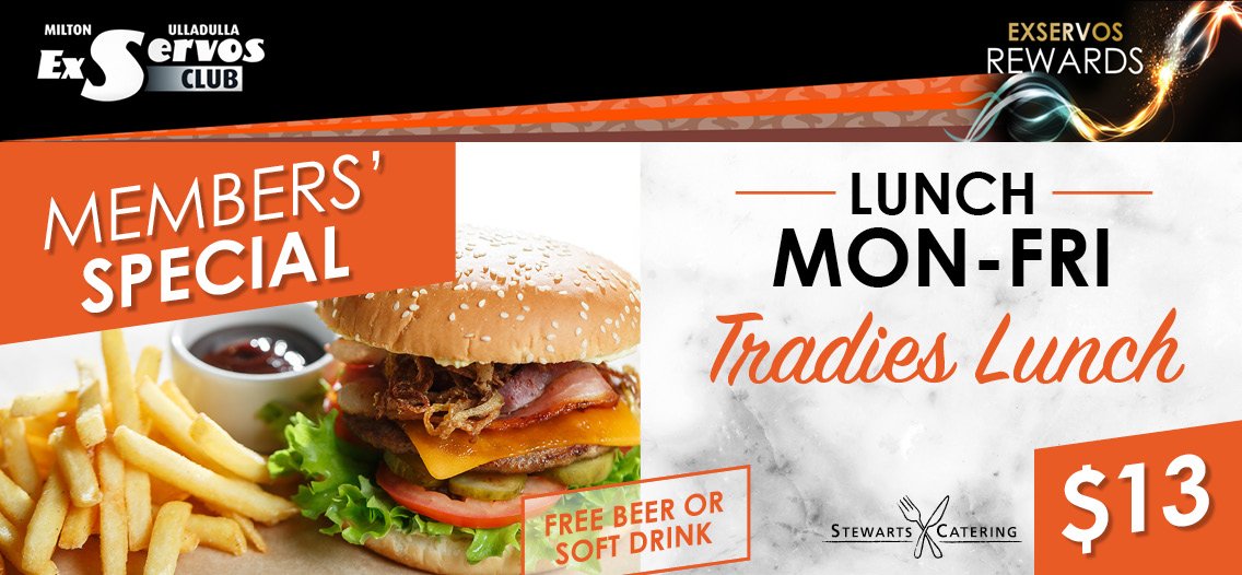 Tradies Lunch
