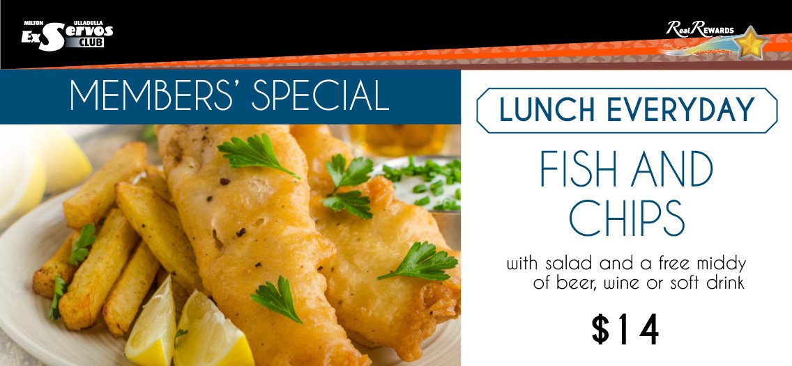 Fish & Chips - Everyday