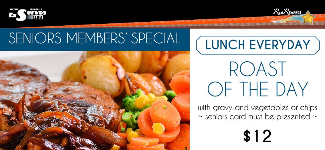 Seniors Lunch Everyday