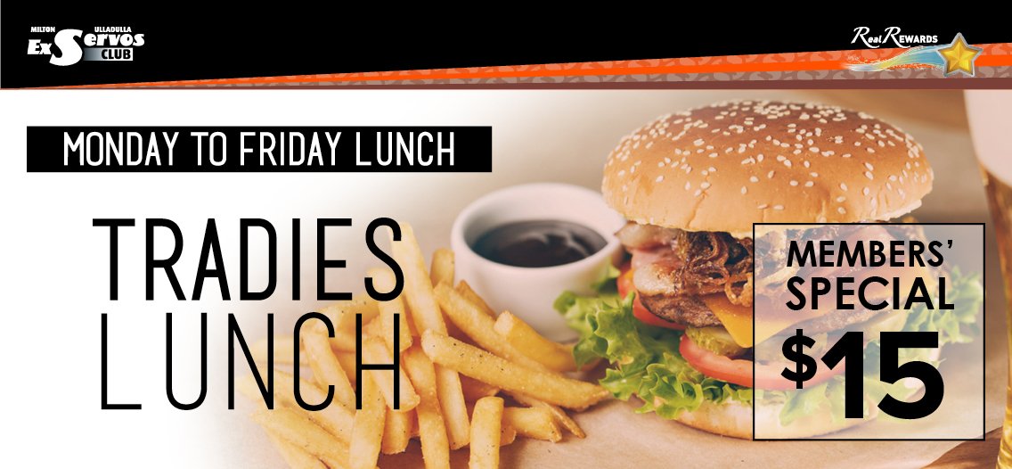Tradies Lunch