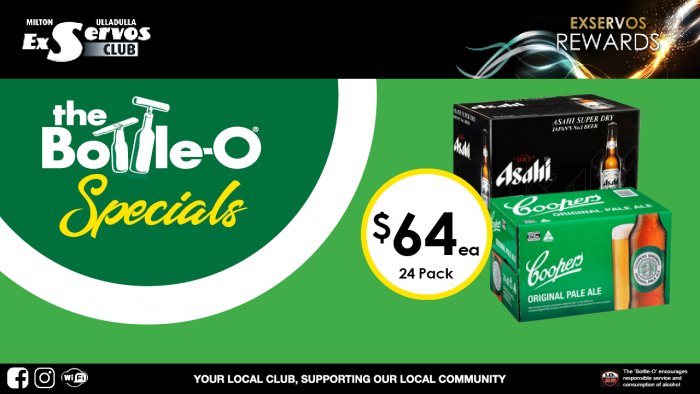 Asahi Super Dry or Coopers Pale Ale