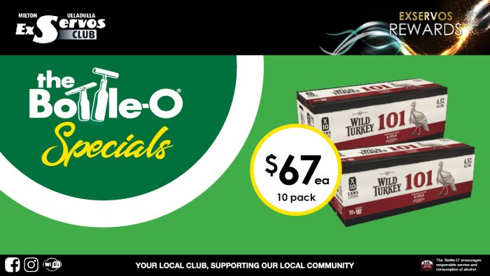 Wild Turkey 101 & Cola