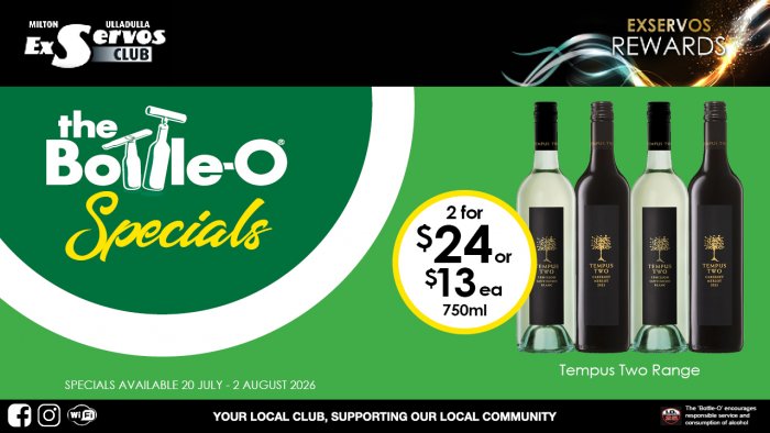 Tempus Two Cab Melot or Semillon Sauvignon Blanc