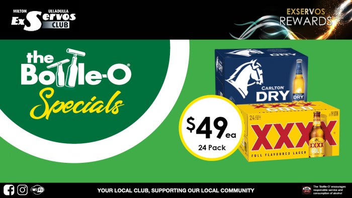 Carlton Dry or XXXX Gold