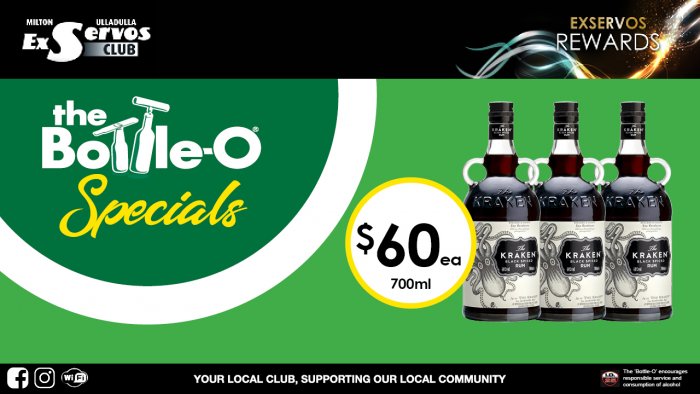 The Kraken Black Spiced Rum