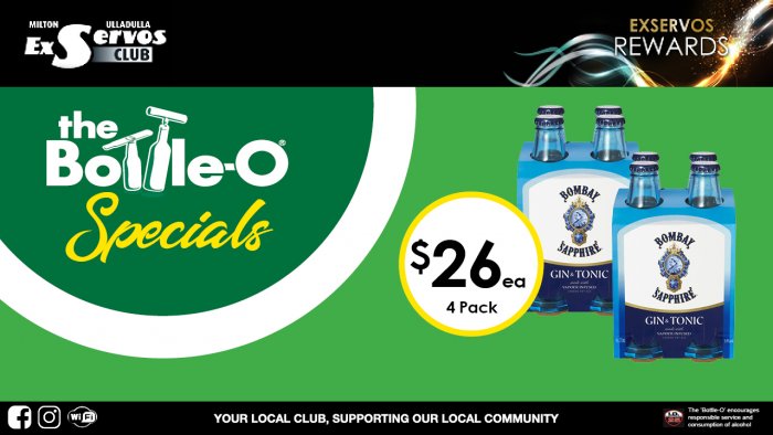 Bombay Sapphire Gin & Tonic