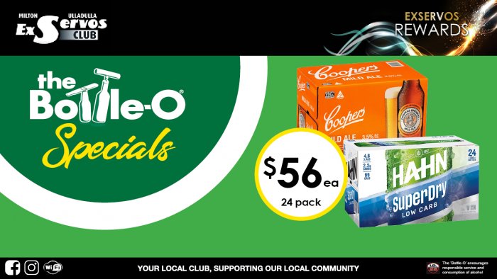 Coopers Mild Ale or  Hahn Super Dry