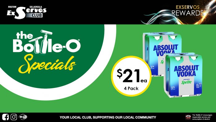 Absolut Vodka with Sprite