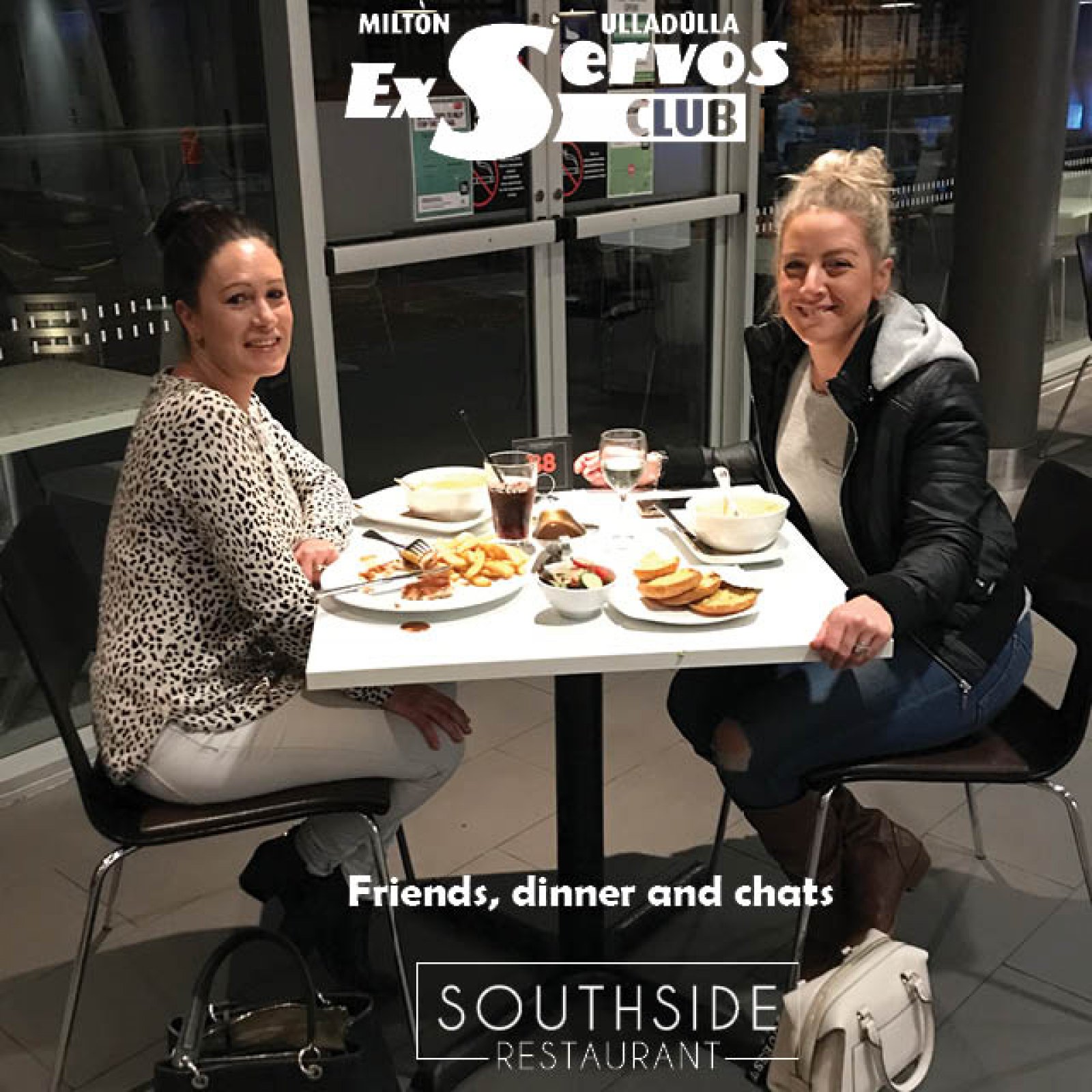 Friends, dinner an chats